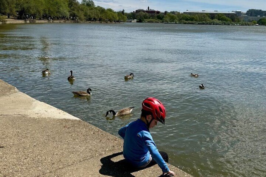 Riding at your pace allows kids to explore and learn at their pace