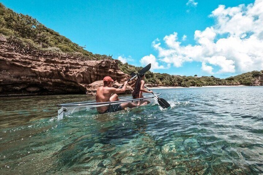 Clear Kayak tour in Grenada