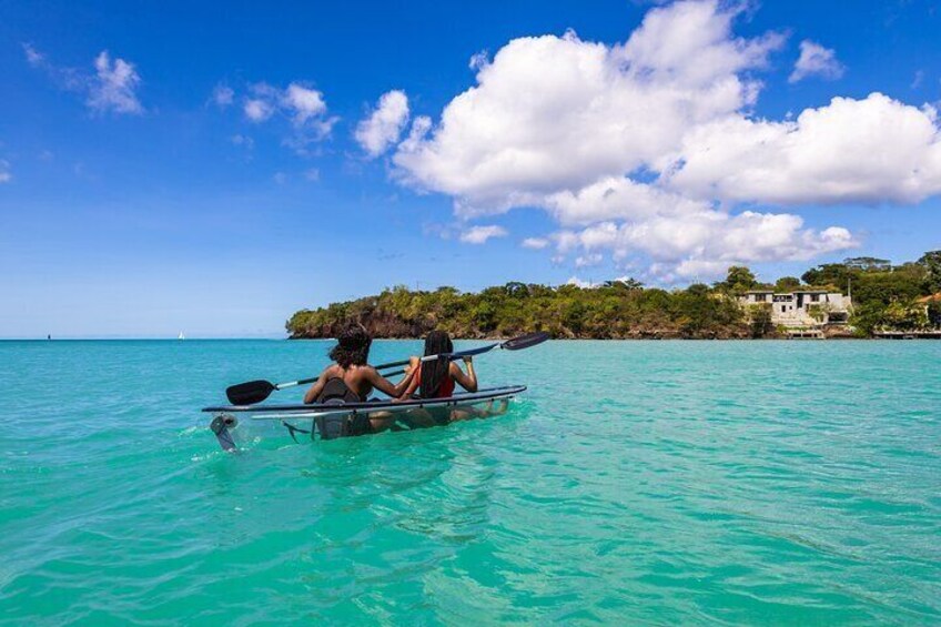 Clear Kayak tour in Grenada