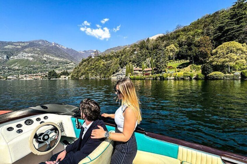 1H - 4H Private Boat Tour on Lake Como 6 pax