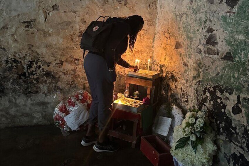 Candle Lighting at Elmina Castle