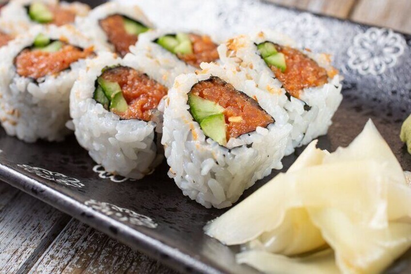 Seafood Sushi Making Class in San Jose Includes 3 Course Meal