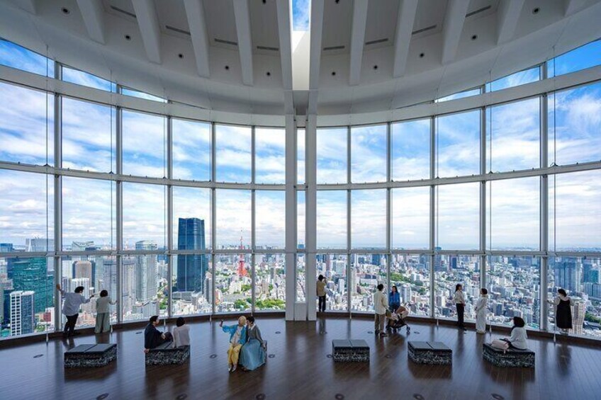 Roppongi Hills Tokyo City View Observatory Deck Admission Ticket