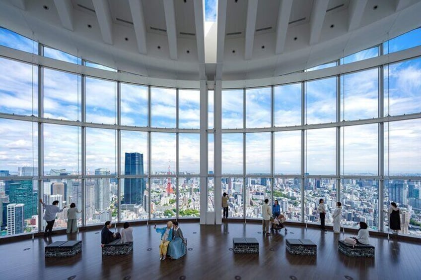 Roppongi Hills Tokyo City View Observatory Deck Admission Ticket