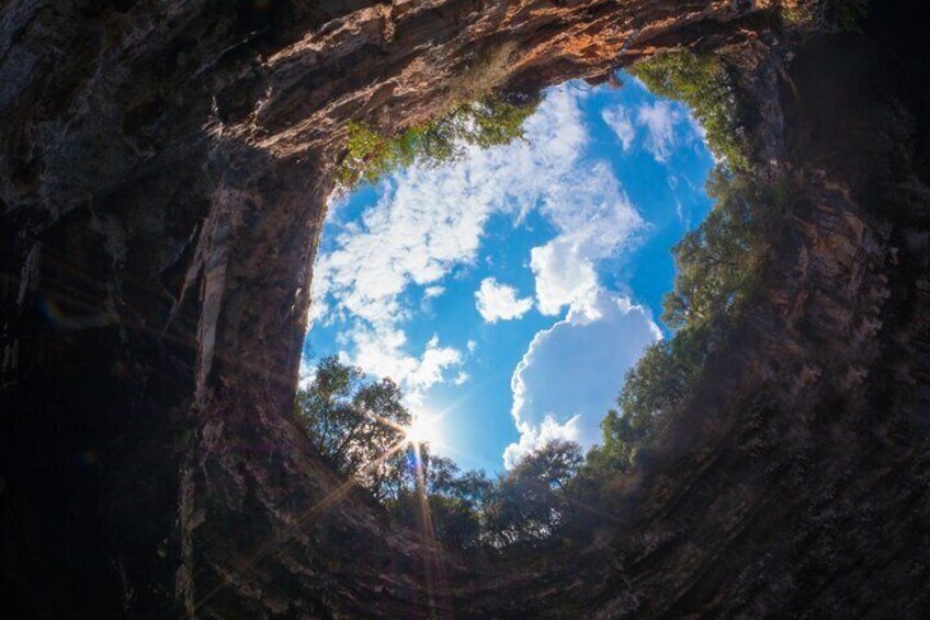 Melissani top
