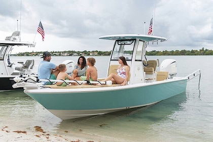 Explore Dolphins, Manatees, Sandbar Hop, Waterfront Lunch, Sun