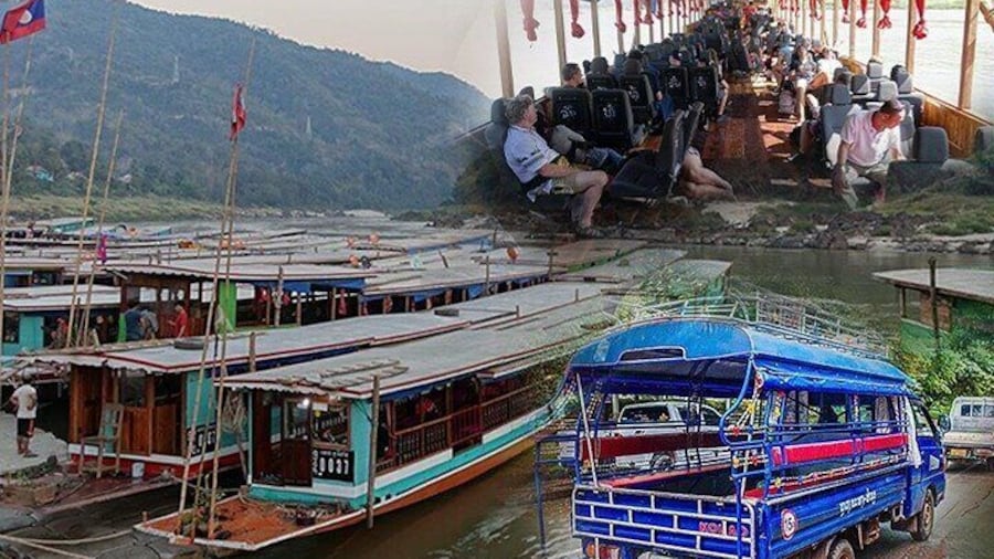 Luang Prabang 2 Day Slow Boat Transfer to Huay Xai