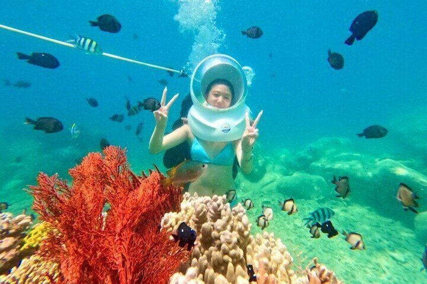 Discover Nha Trang Bay: Sea Walking Adventure and Local Cuisine
