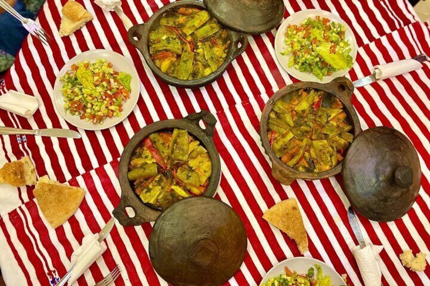 Cooking with a Local Family in Chefchaouen with Mountain Views