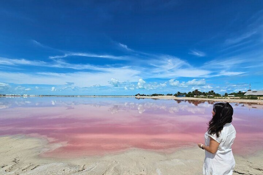 Hike in Las Coloradas and Boat Tour of Río Lagartos