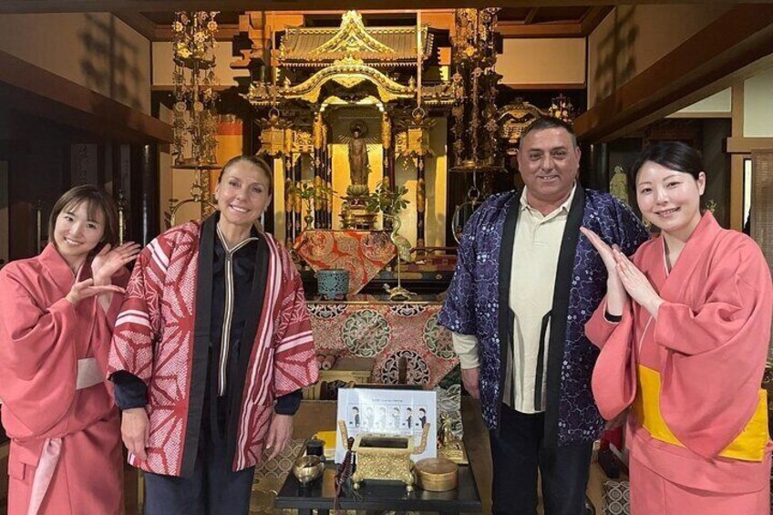 Osaka: Zen Japan Massage with Bamboo Stick at the Temple 120-min
