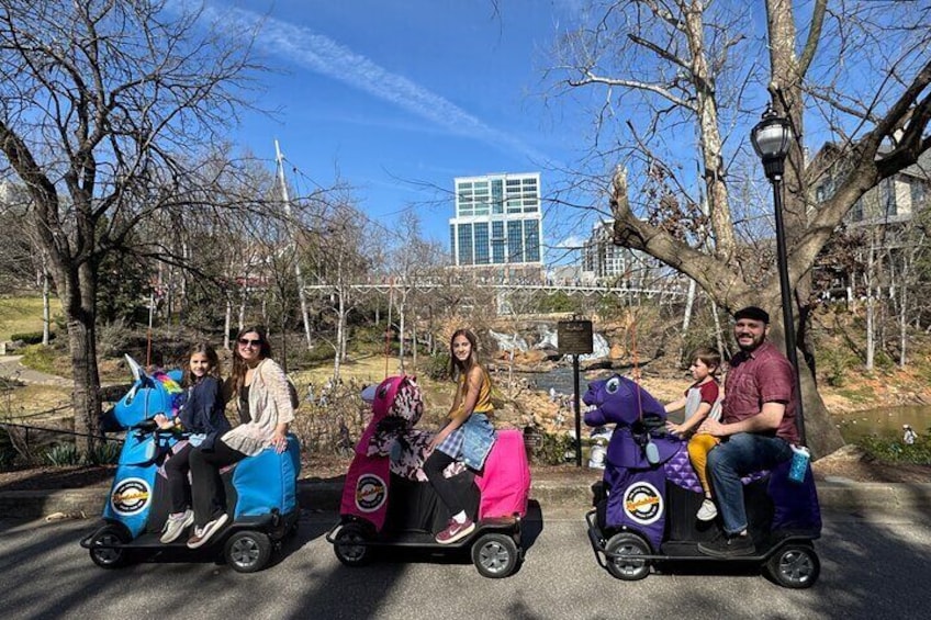 Greenville’s Scenic Rydable Tour Experience