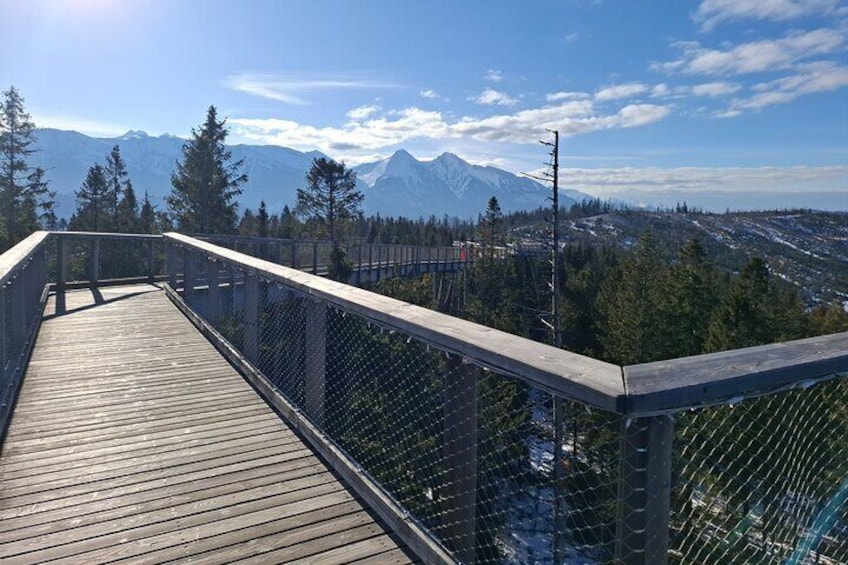 Zakopane TreeTop Walking Tour from Slovakia with Pickup