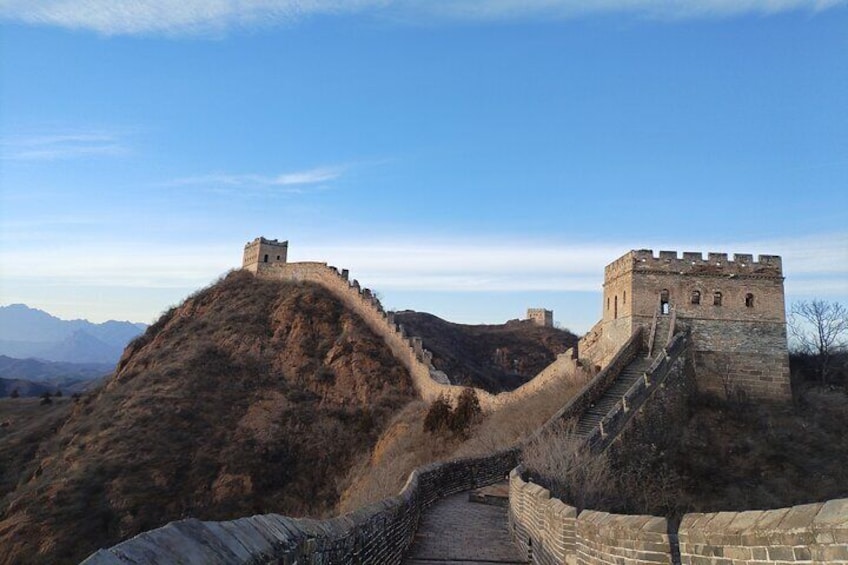 Jinshanling or Mutianyu Great Wall with Cable Car Private Tour