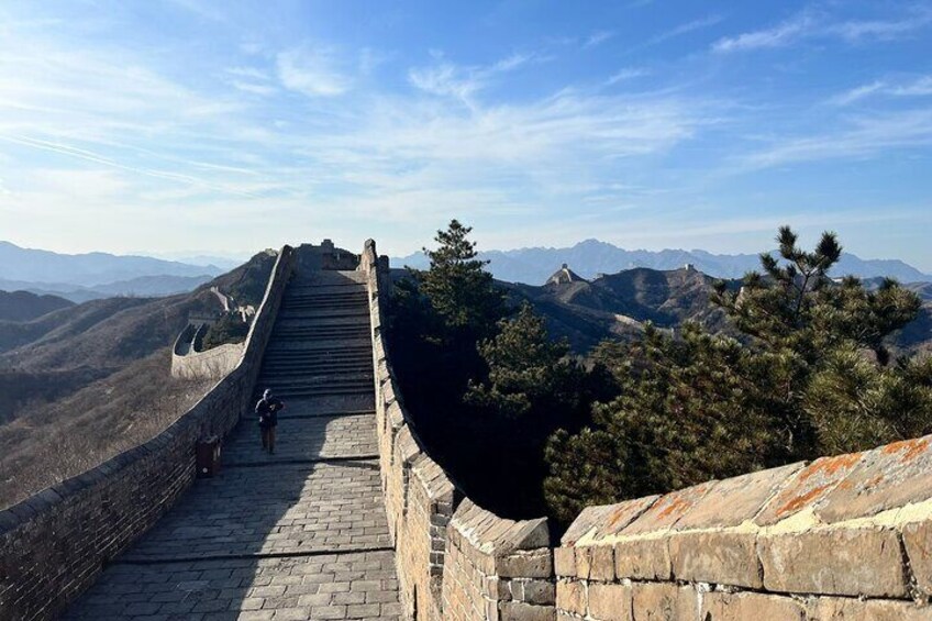 Jinshanling or Mutianyu Great Wall with Cable Car Private Tour