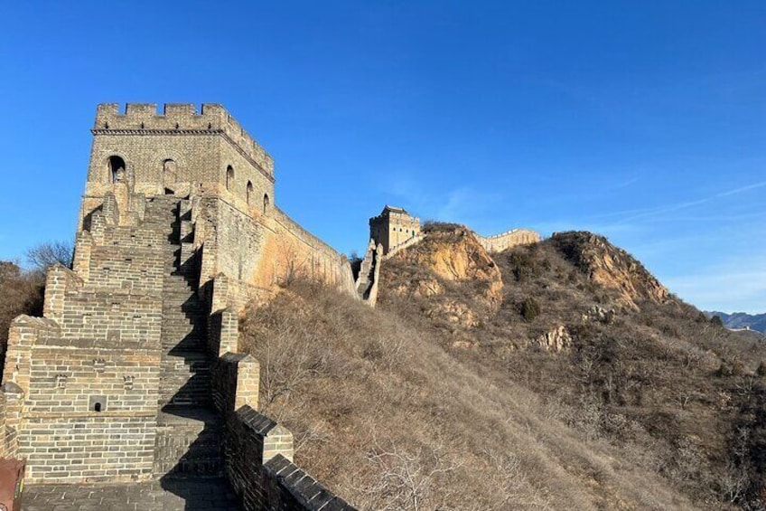 Jinshanling or Mutianyu Great Wall with Cable Car Private Tour