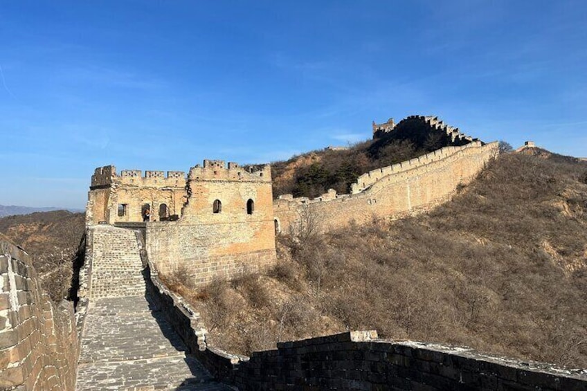 Jinshanling or Mutianyu Great Wall with Cable Car Private Tour