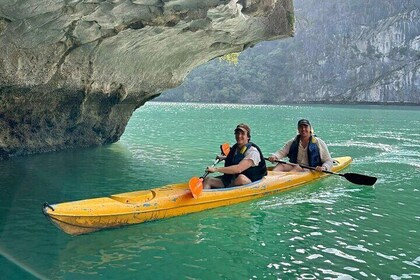 From Halong: Private Canoe Discover Lan Ha Bay’s Hidden Gems