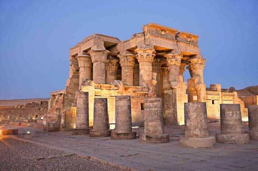 Guided Tour to Visit Edfu Kom Ombo Temples from Luxor