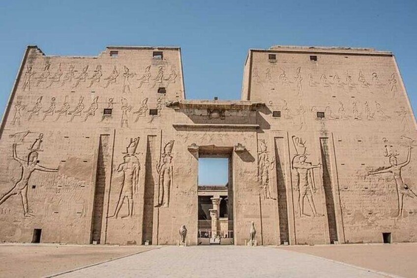 Guided Tour to Visit Edfu Kom Ombo Temples from Luxor