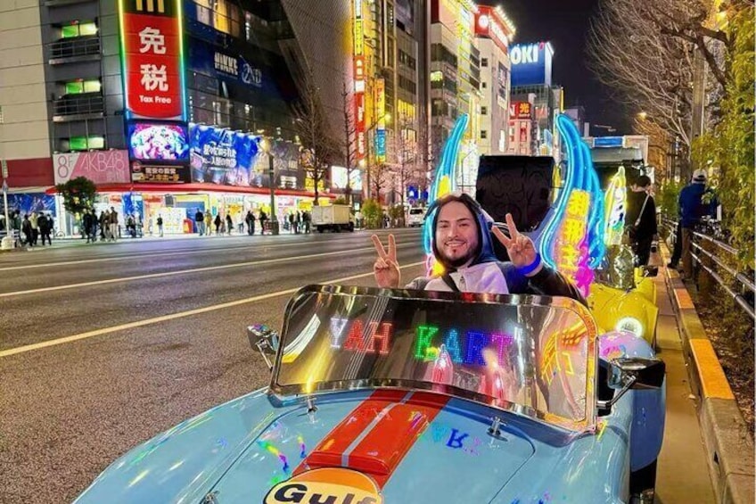 Tokyo:Akihabara Flash Go Kart Tour (including guide)