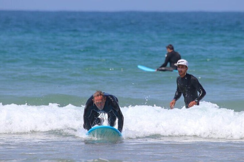  2 Hours Surf Lessons at Beach in Taghazout