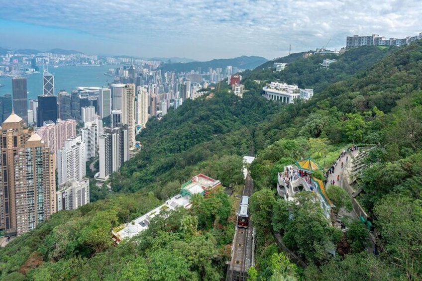 Hong Kong Peak Tram and Sky Terrace 428 Tickets (Optional)