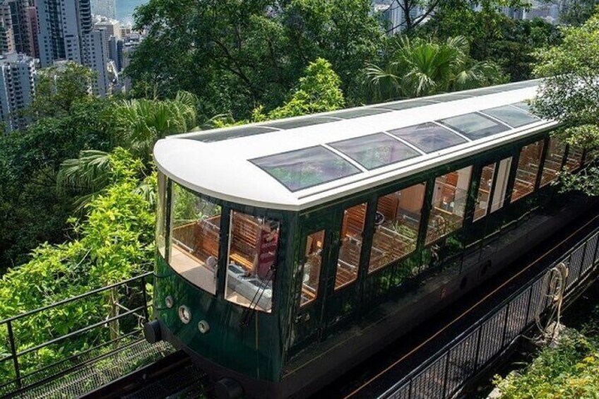 Hong Kong Peak Tram and Sky Terrace 428 Tickets (Optional)