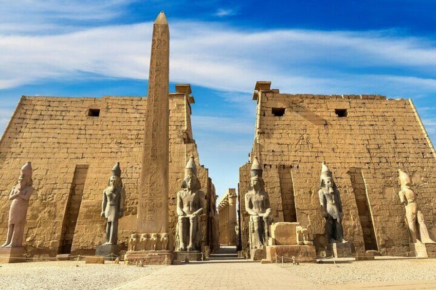 Luxor Private Day Tour by Flight from Cairo