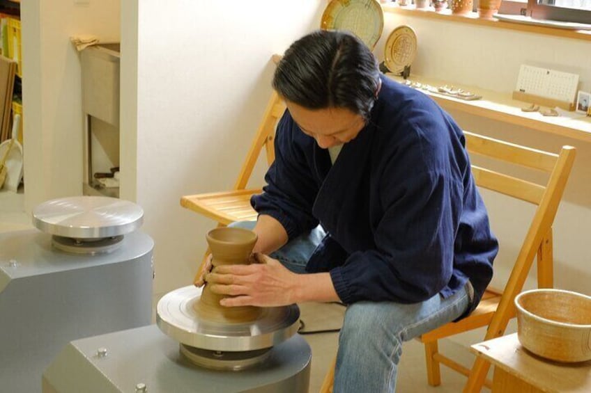 Hands On Pottery Workshop in Arima Onsen