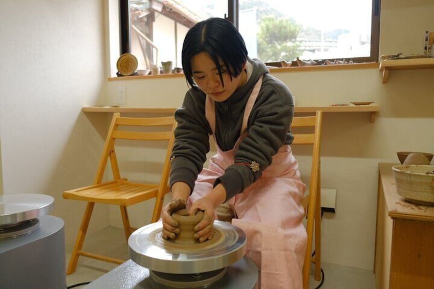 Hands On Pottery Workshop in Arima Onsen