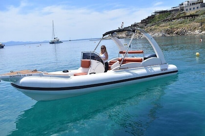 Crucero privado de 3 horas a la costa sur de Míkonos