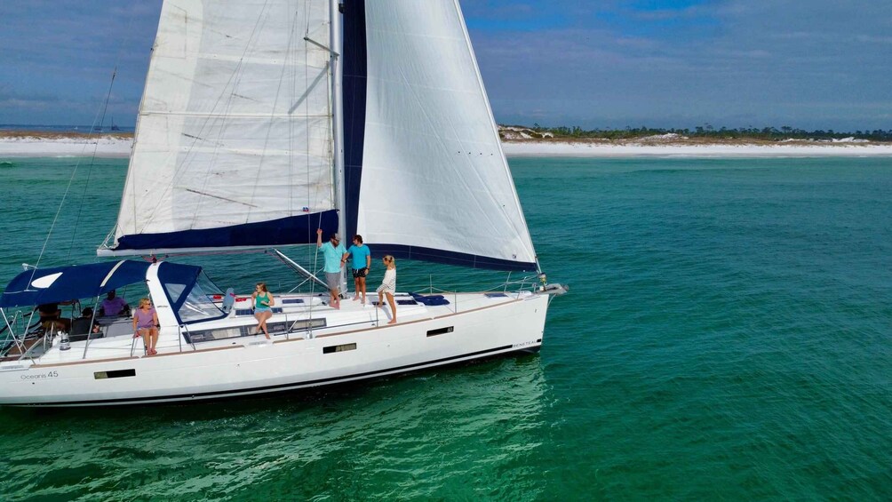 Picture 2 for Activity Panama City Beach: Sunset Sail on the Daydreams Sailboat