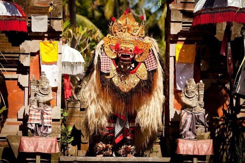 Ubud Tour with ATV Tubing Barong Dance and Waterfall