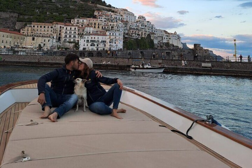 Private Boat Tour 4 hours along the Amalfi Coast