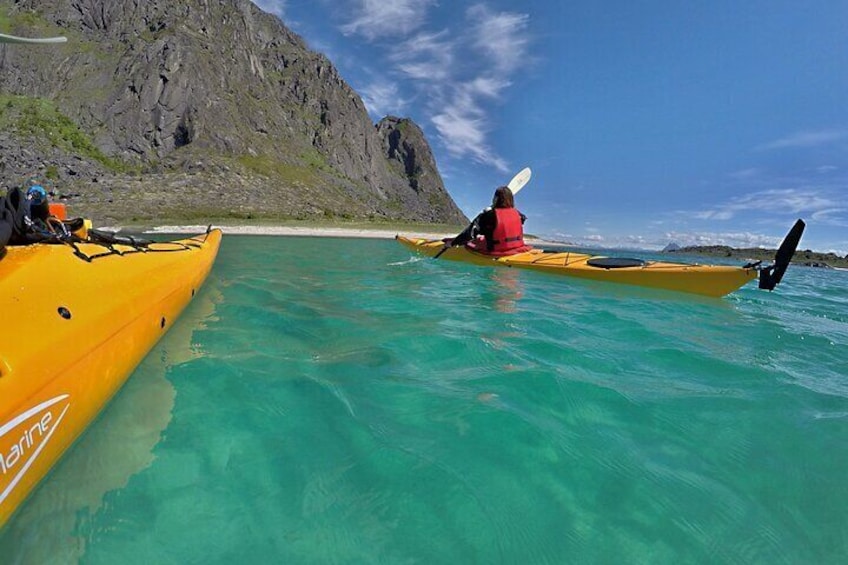Sea Kayaking to LILLE MOLA Island