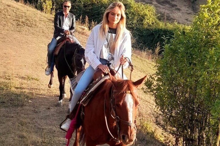 Horseback riding tour of the Chianti hills