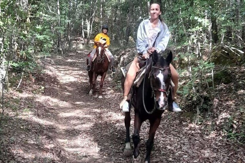 Horseback riding tour of the Chianti hills