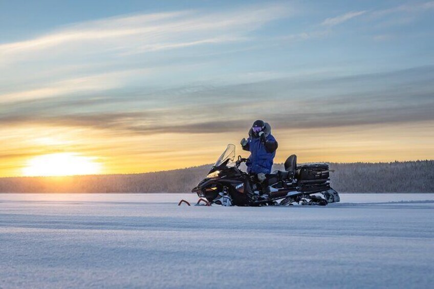 Immense Lanscape of Kiruna, Lappland