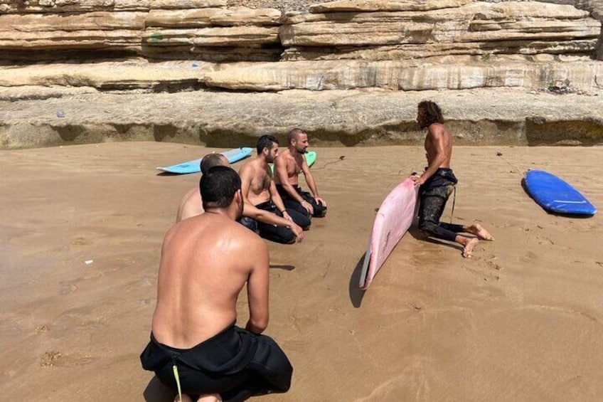 Ride the Waves in Tamraght for a 2 Hours Private Surf Lesson