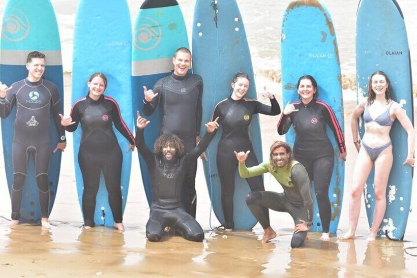 Ride the Waves in Tamraght for a 2 Hours Private Surf Lesson