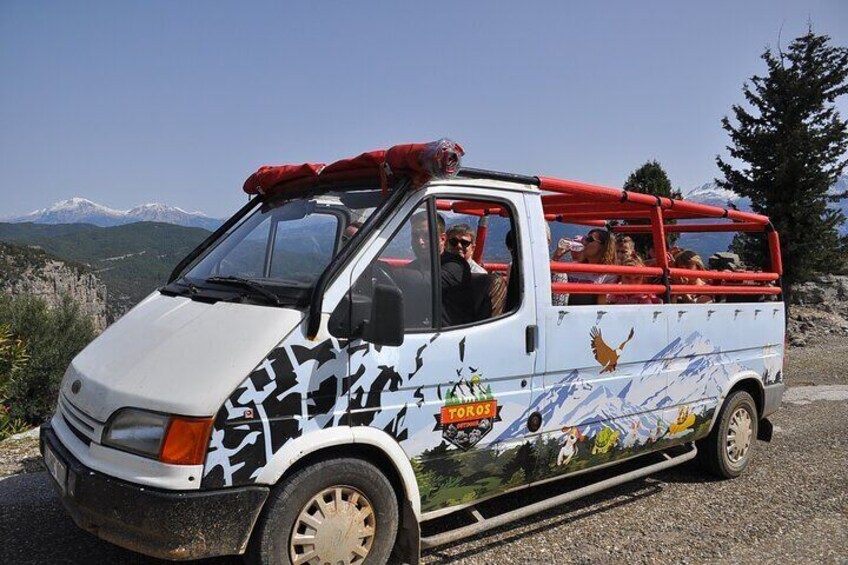 Tazi Canyon Adventure Safari Selge and Mini Cappadocia Rafting