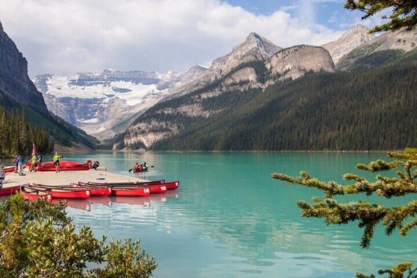 Rockies Grand Advanture: Moraine & Louise Lakes, Waterfall Tour