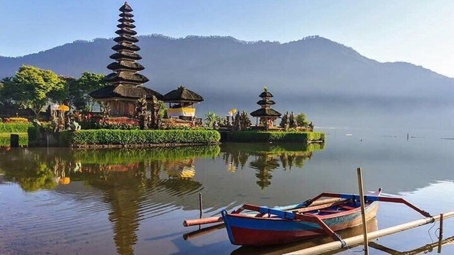 Bali Lake Bratan, Twin Lake, Jatiluwih Terrace, Hidden Waterfall