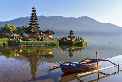 Bali Lake Bratan, Twin Lake, Jatiluwih Terrace, Hidden Waterfall