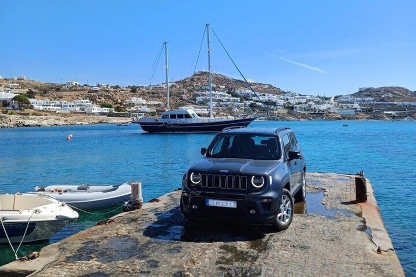 Mykonos Sunset : Romantic Private Jeep Tour