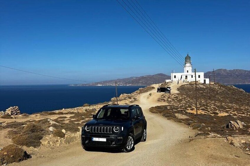 Mykonos Sunset : Romantic Private Jeep Tour