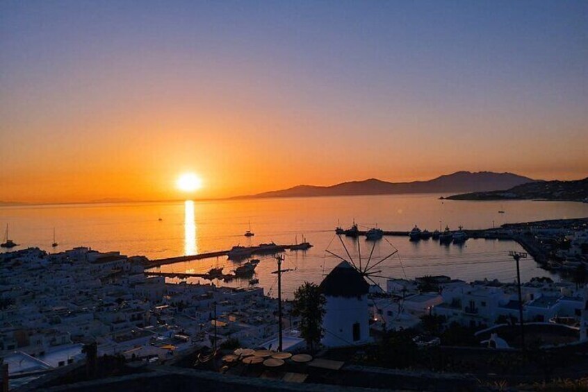 Mykonos Sunset : Romantic Private Jeep Tour