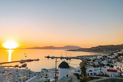 Mykonos Sunset : Romantic Private Guided Jeep Tour
