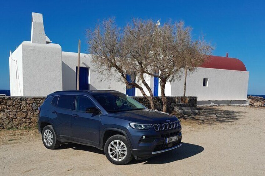 Mykonos Sunset : Romantic Private Jeep Tour